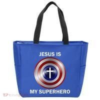 Jesus Is My Superhero T Tote Bag thumb 0