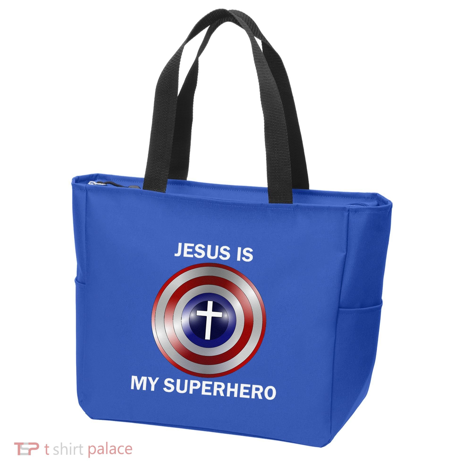 Jesus Is My Superhero T Tote Bag