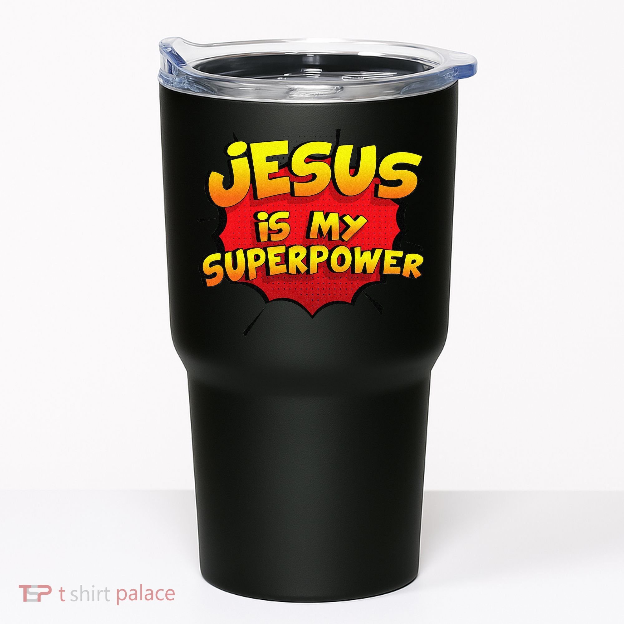 Jesus Is My Superpower Christian Gift Tumbler