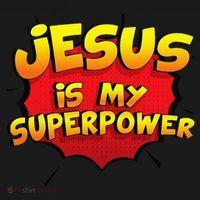 Jesus Is My Superpower Christian Gift Tank Top thumb 6