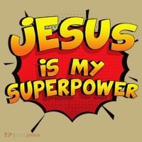 Jesus Is My Superpower Christian Gift Polo thumb 2