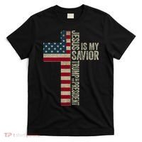 Jesus Is My Savior Trump Is My President Trump 2024 Maga T-Shirt thumb 0