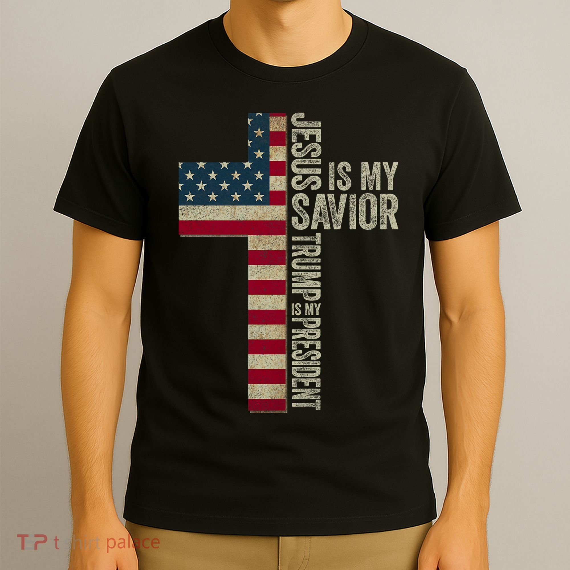 Jesus Is My Savior Trump Is My President Trump 2024 Maga T-Shirt