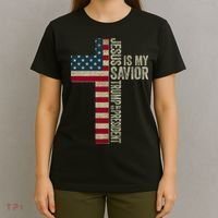 Jesus Is My Savior Trump Is My President Trump 2024 Maga T-Shirt thumb 4