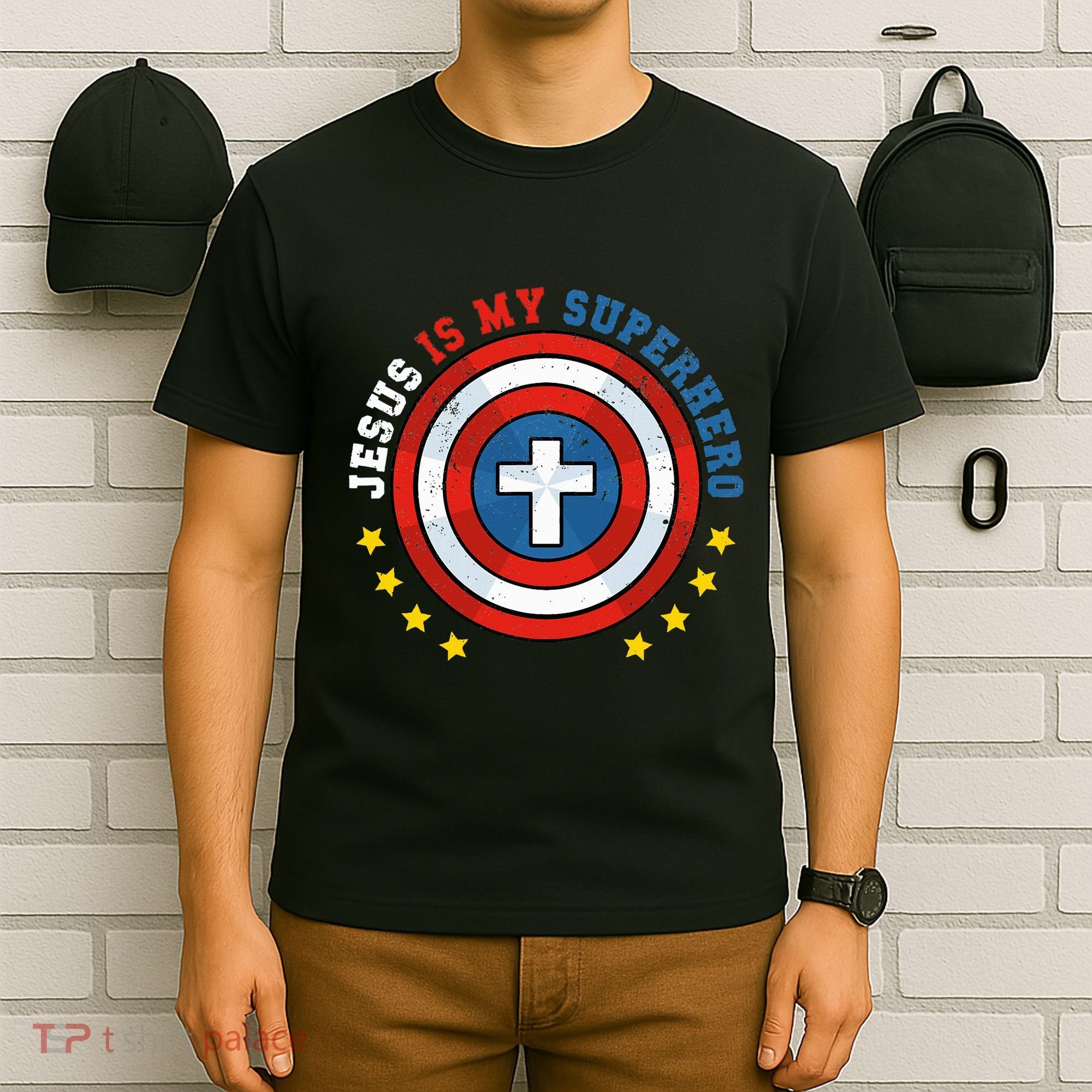 Jesus Is My Superhero Luke 1910 He Came To Save The Lost T-Shirt
