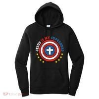 Jesus Is My Superhero Luke 1910 He Came To Save The Lost Women's Hoodie thumb 0