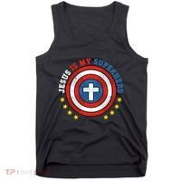 Jesus Is My Superhero Luke 1910 He Came To Save The Lost Tank Top thumb 0