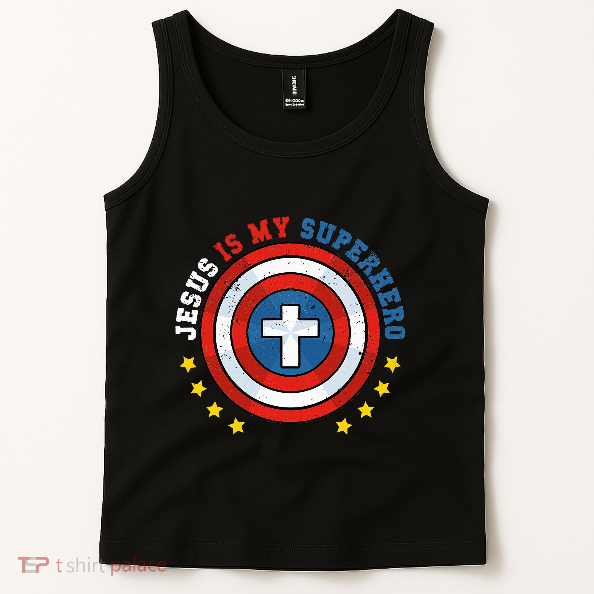 Jesus Is My Superhero Luke 1910 He Came To Save The Lost Tank Top