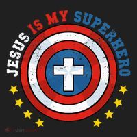 Jesus Is My Superhero Luke 1910 He Came To Save The Lost Golf Towel thumb 3