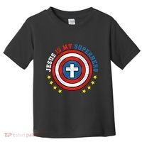 Jesus Is My Superhero Luke 1910 He Came To Save The Lost Toddler T-Shirt thumb 0