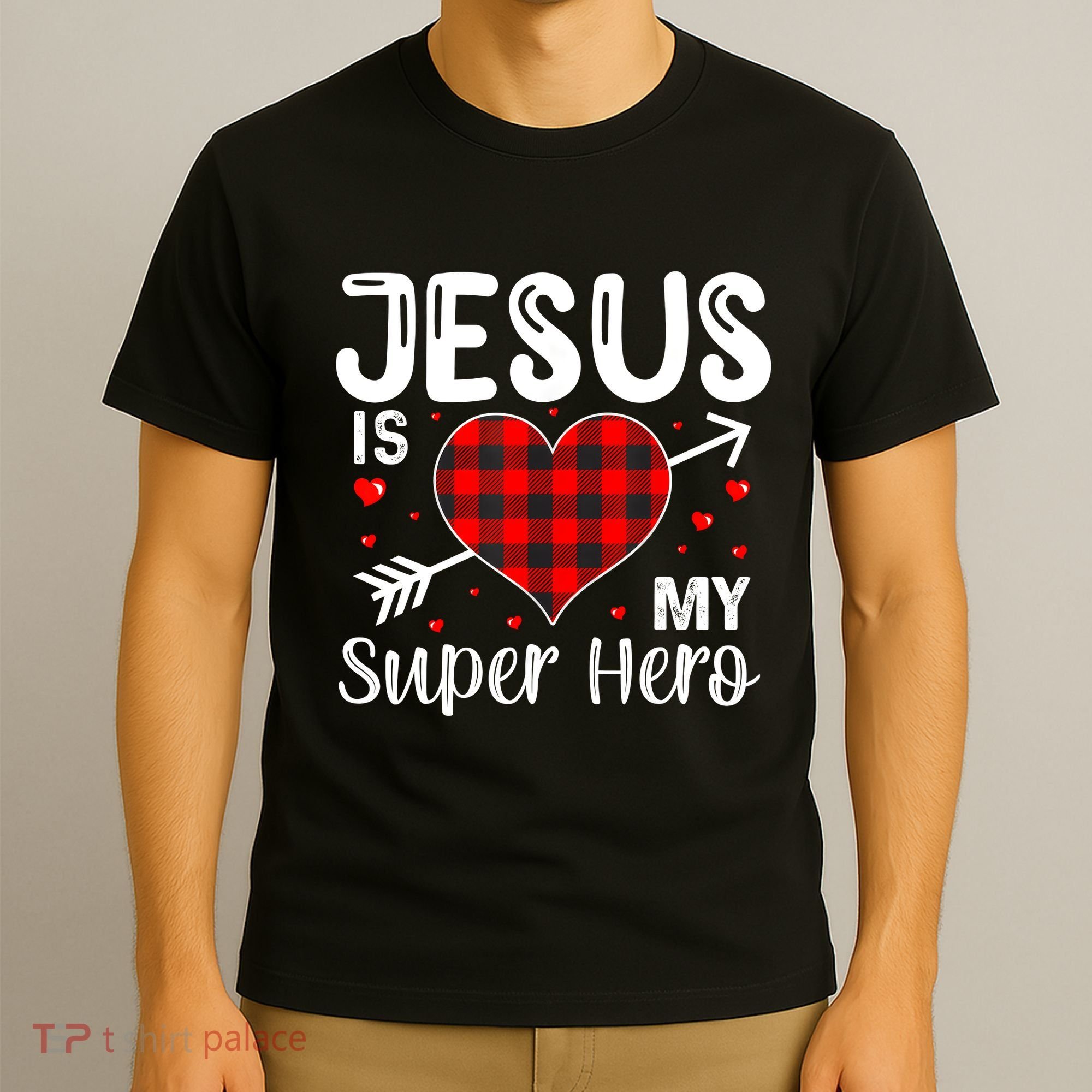 Jesus Is My Superhero Cute Powerful Christian T-Shirt