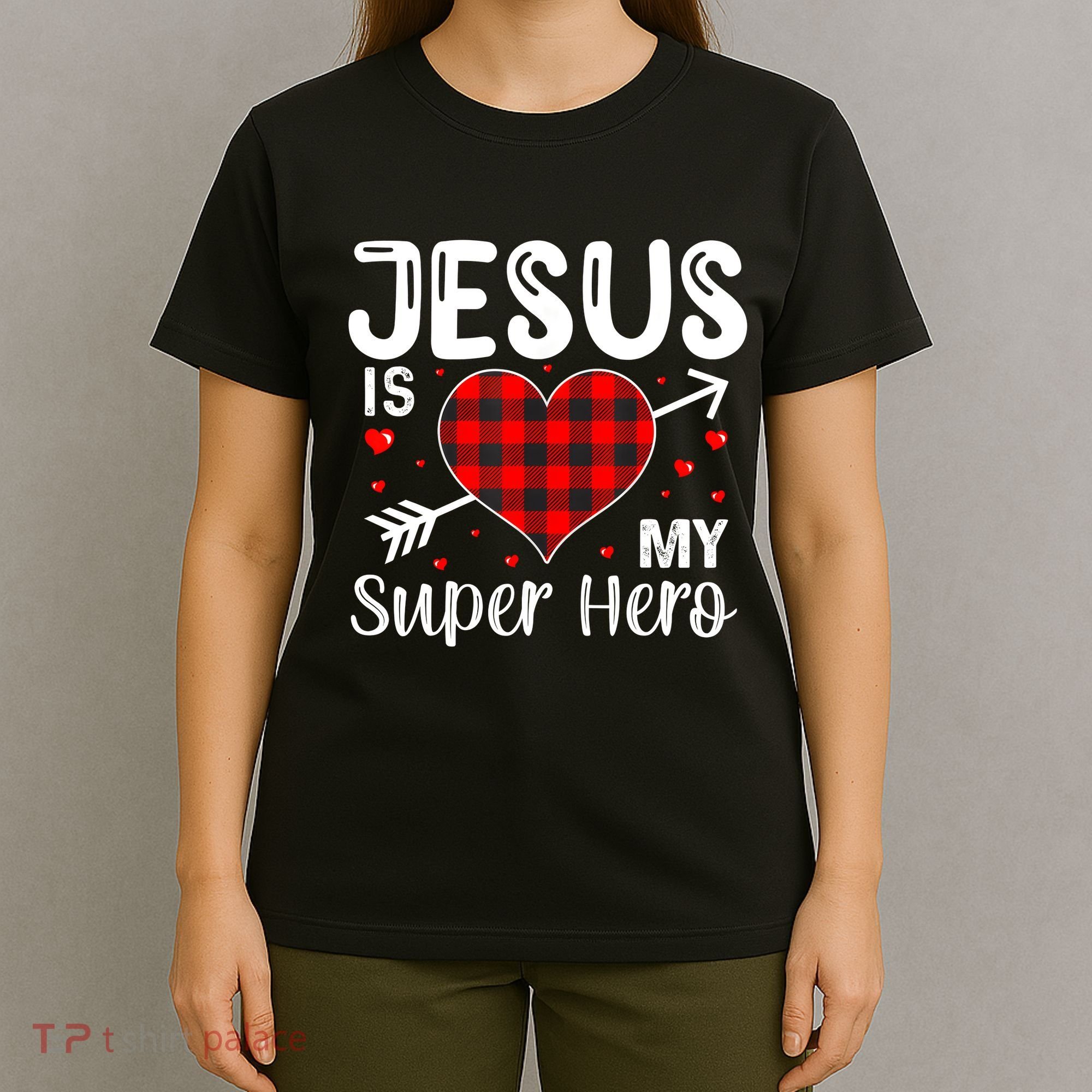 Jesus Is My Superhero Cute Powerful Christian T-Shirt
