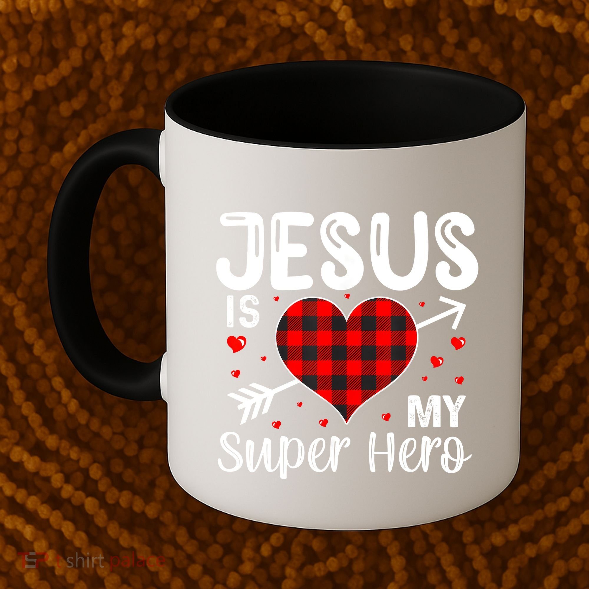 Jesus Is My Superhero Cute Powerful Christian Coffee Mug