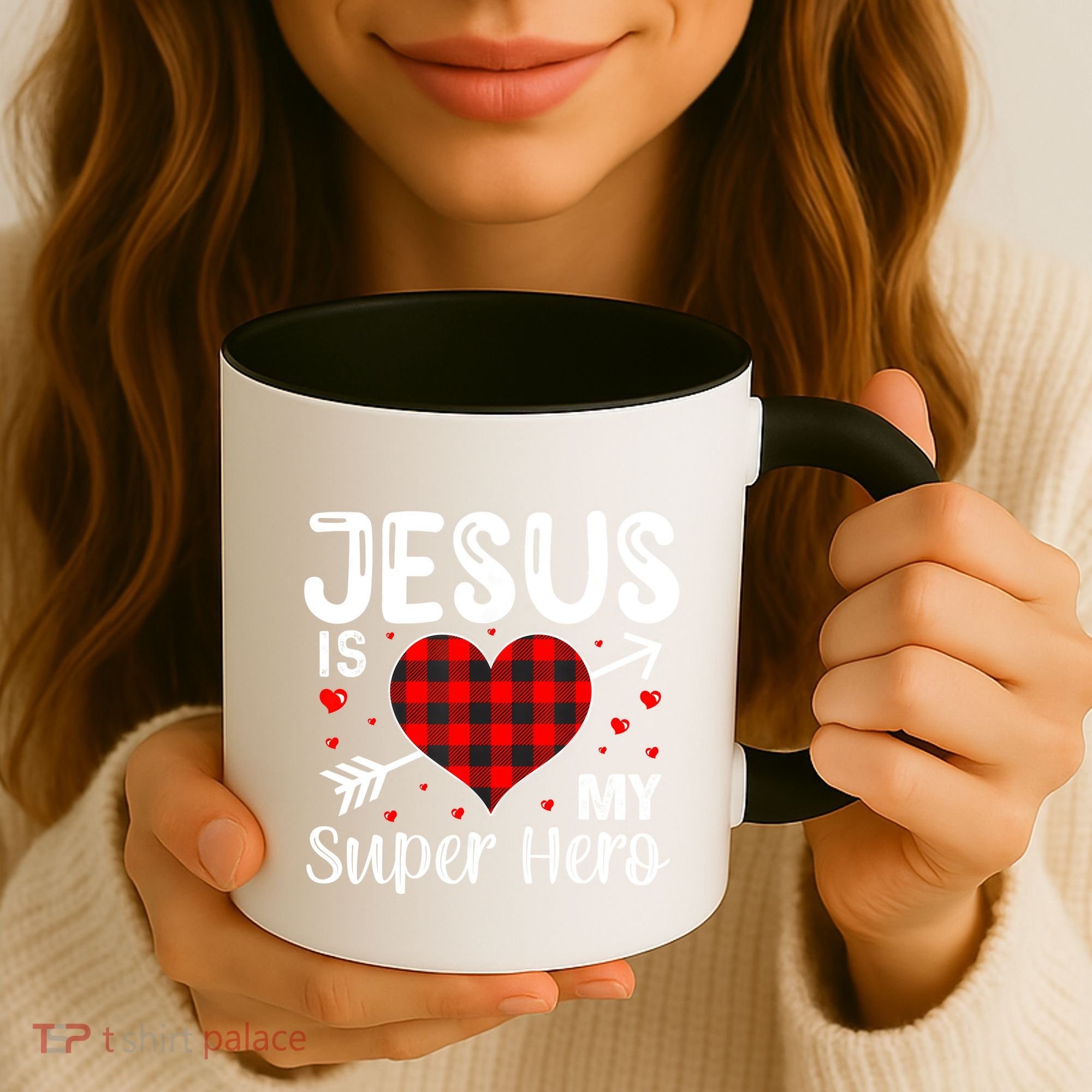 Jesus Is My Superhero Cute Powerful Christian Coffee Mug
