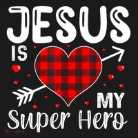 Jesus Is My Superhero Cute Powerful Christian Women's Hoodie thumb 2