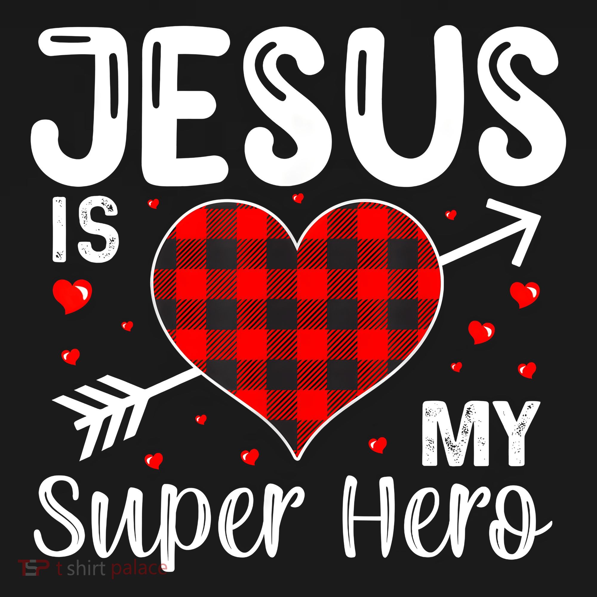 Jesus Is My Superhero Cute Powerful Christian Women's Tank Top