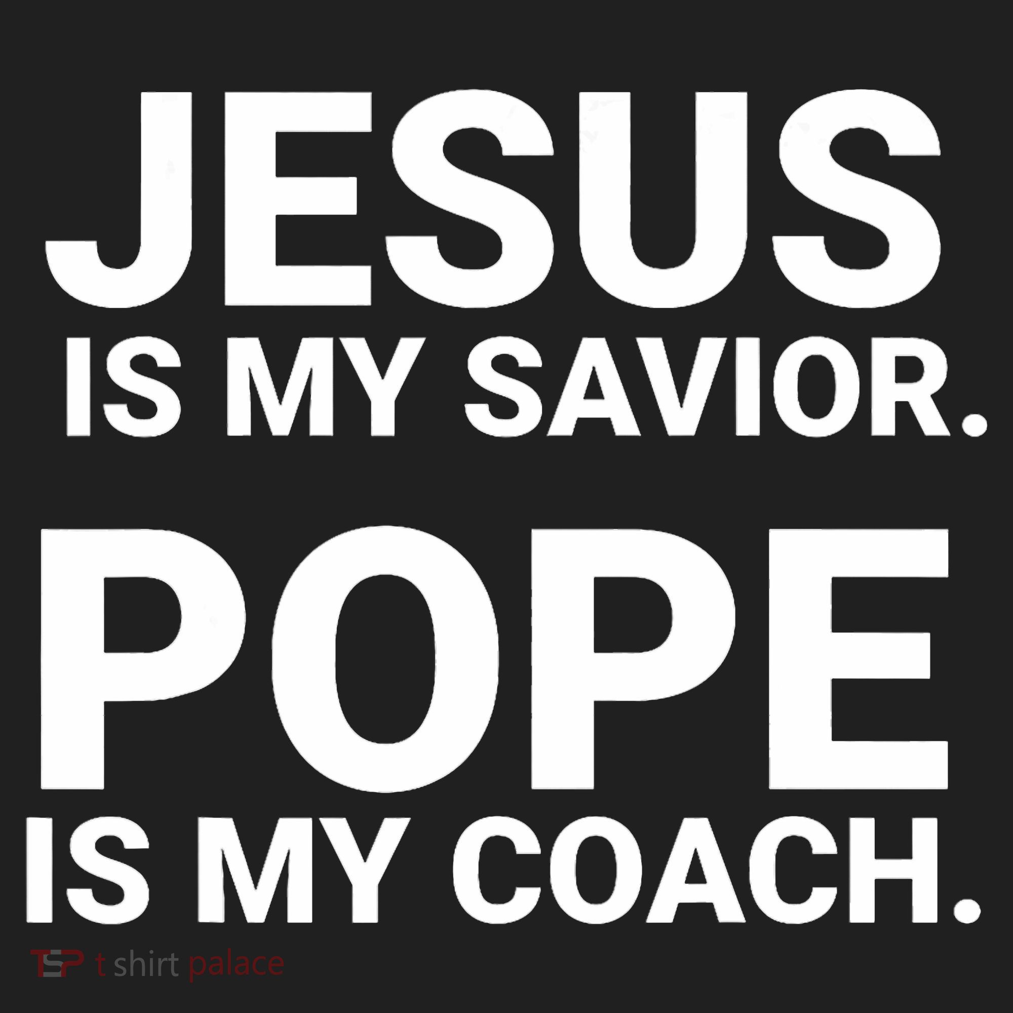 Jesus Is My Savior Pope Is My Coach Beanie