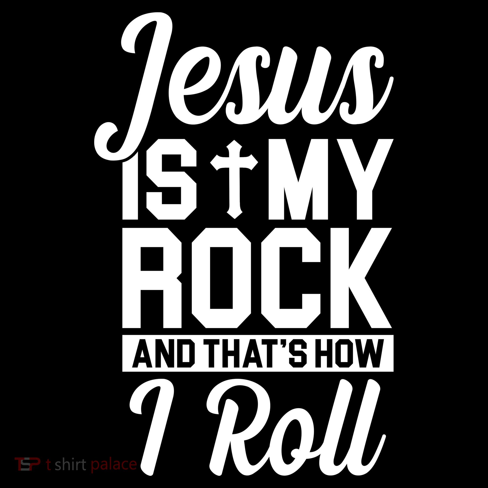 Jesus Is My Rock And That's How I Roll Women's Hoodie