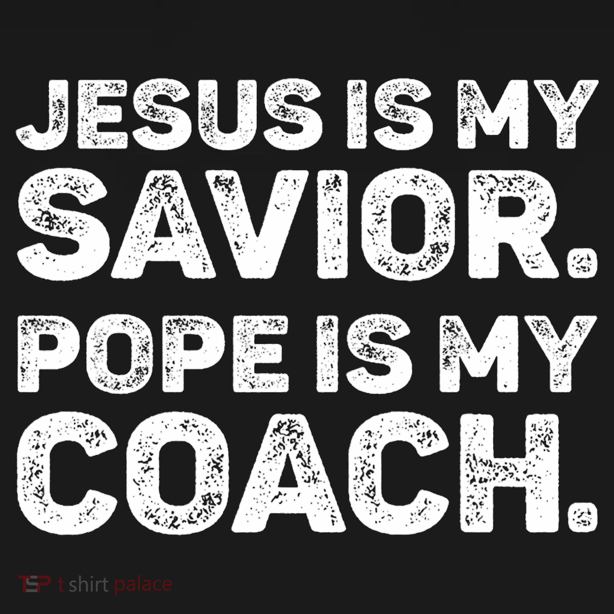 Jesus Is My Savior Pope Is My Coach Religious Quote Women's Hoodie