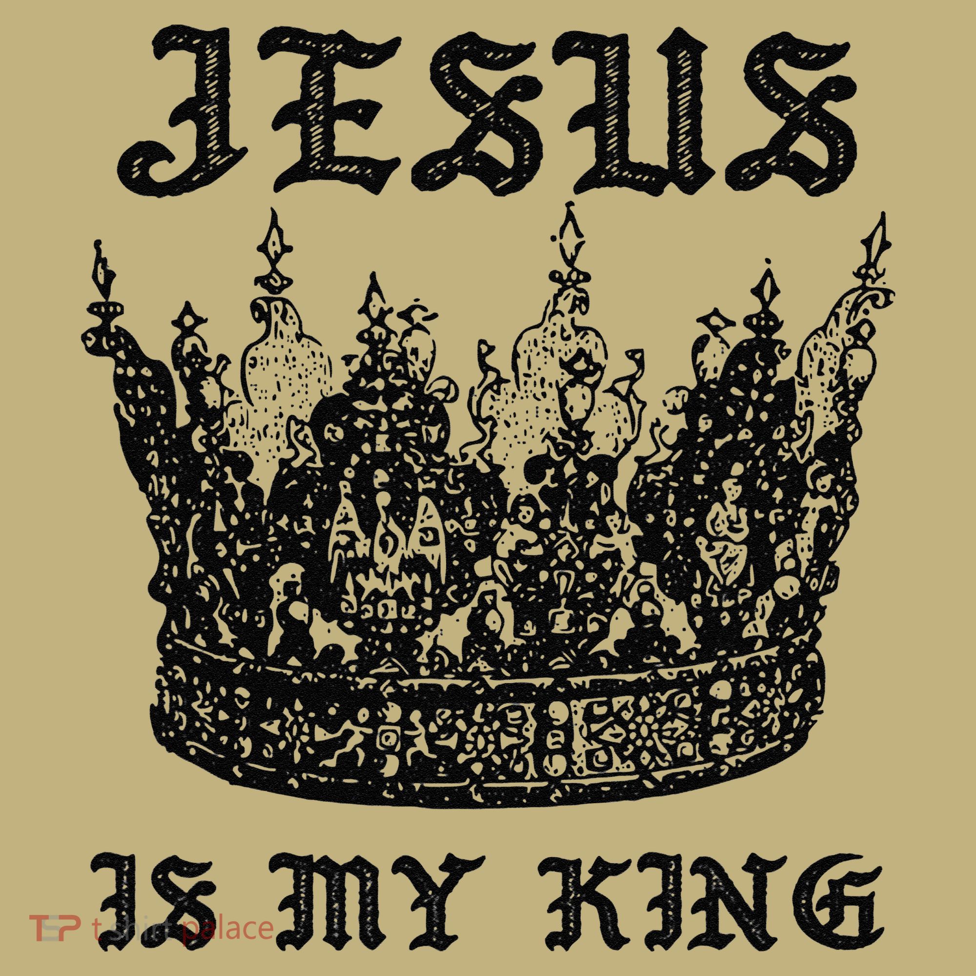 Jesus Is My King Funny Saying Christian Bible Faith Hoodie