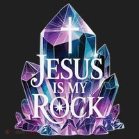 Jesus Is My Rock Religious Christian Biblical Women's Sweatshirt thumb 2