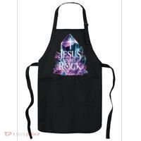 Jesus Is My Rock Religious Christian Biblical Apron thumb 0
