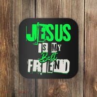 Jesus Is My Best Friend For Teenagers Catholic God Lovers Coaster thumb 0