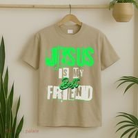 Jesus Is My Best Friend For Teenagers Catholic God Lovers T-Shirt thumb 2