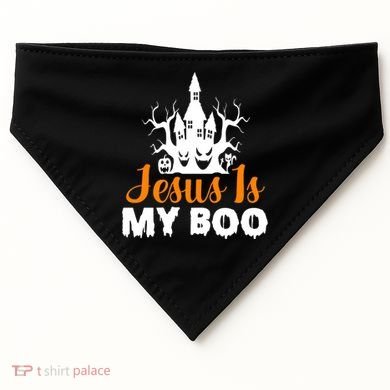 Jesus Is My BOO USA-Made Doggie Bandana