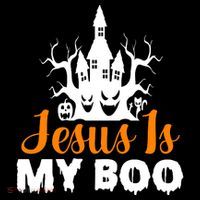 Jesus Is My BOO Long Sleeve Shirt thumb 2