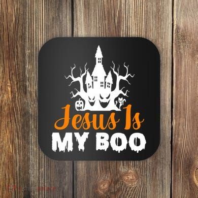 Jesus Is My BOO Coaster
