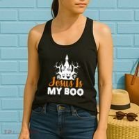 Jesus Is My BOO Women's Tank Top thumb 2