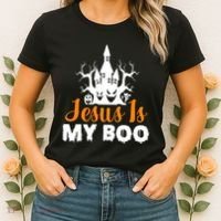 Jesus Is My BOO Women's T-Shirt thumb 2