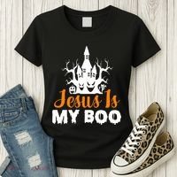Jesus Is My BOO Women's T-Shirt thumb 3