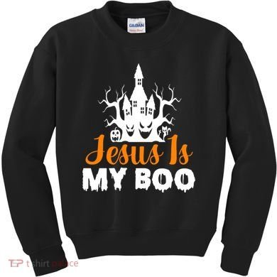 Jesus Is My BOO Kids Sweatshirt