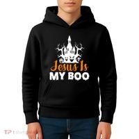 Jesus Is My BOO Kids Hoodie thumb 4
