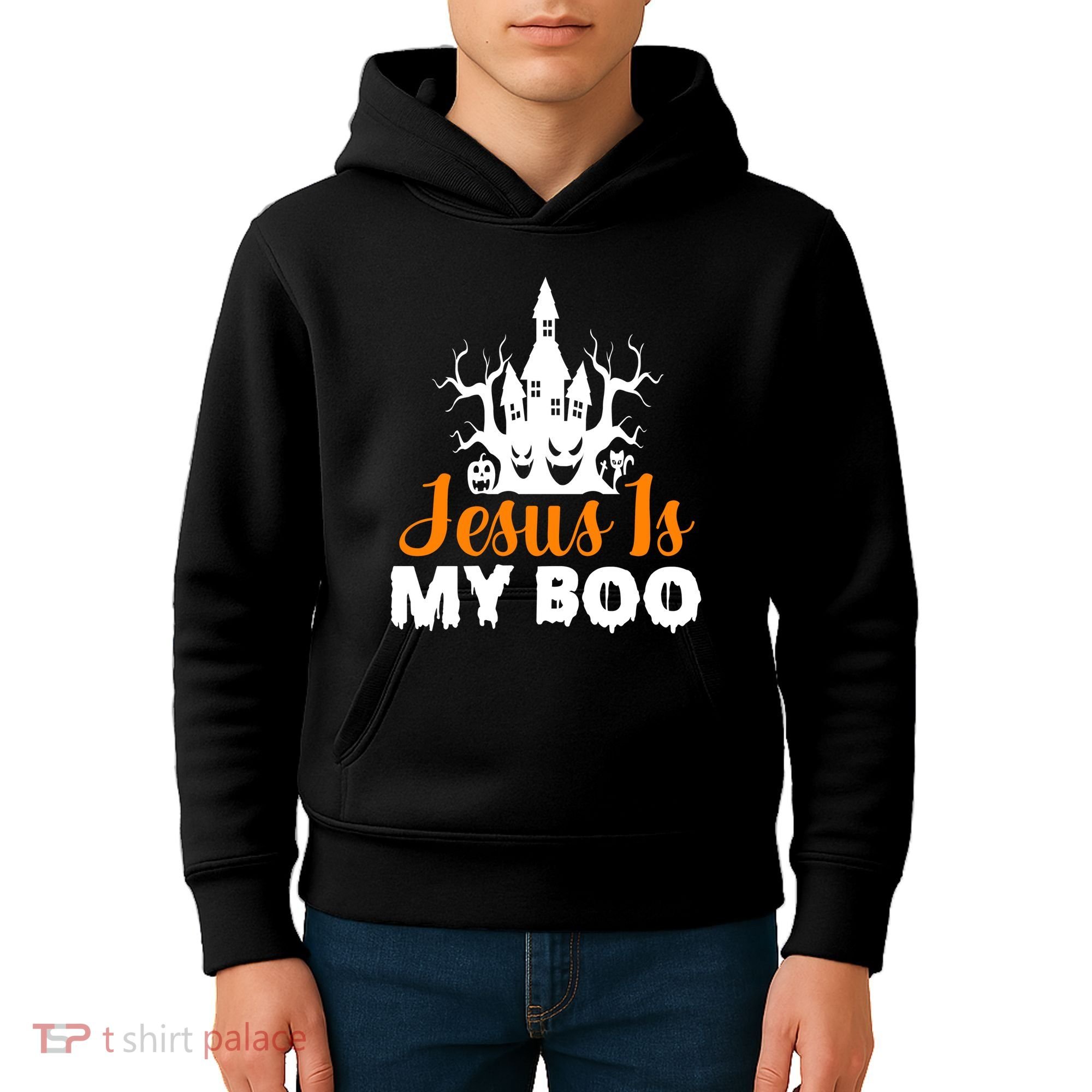 Jesus Is My BOO Kids Hoodie