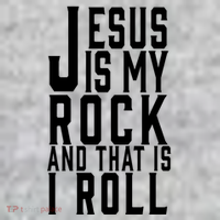 Jesus Is My Rock And Thats How I Roll The Baniff Cuffed Pom Beanie thumb 2