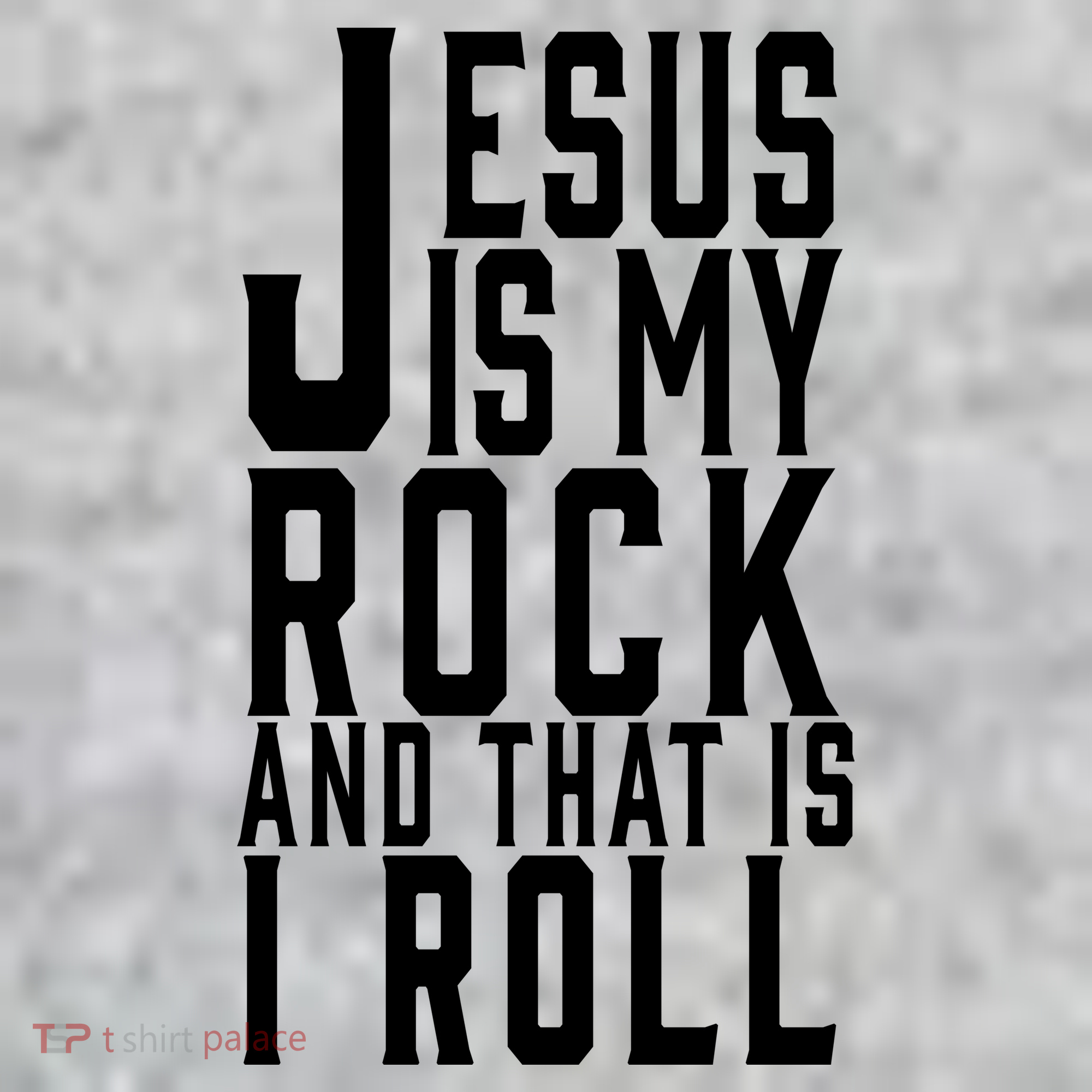 Jesus Is My Rock And Thats How I Roll The Baniff Cuffed Pom Beanie