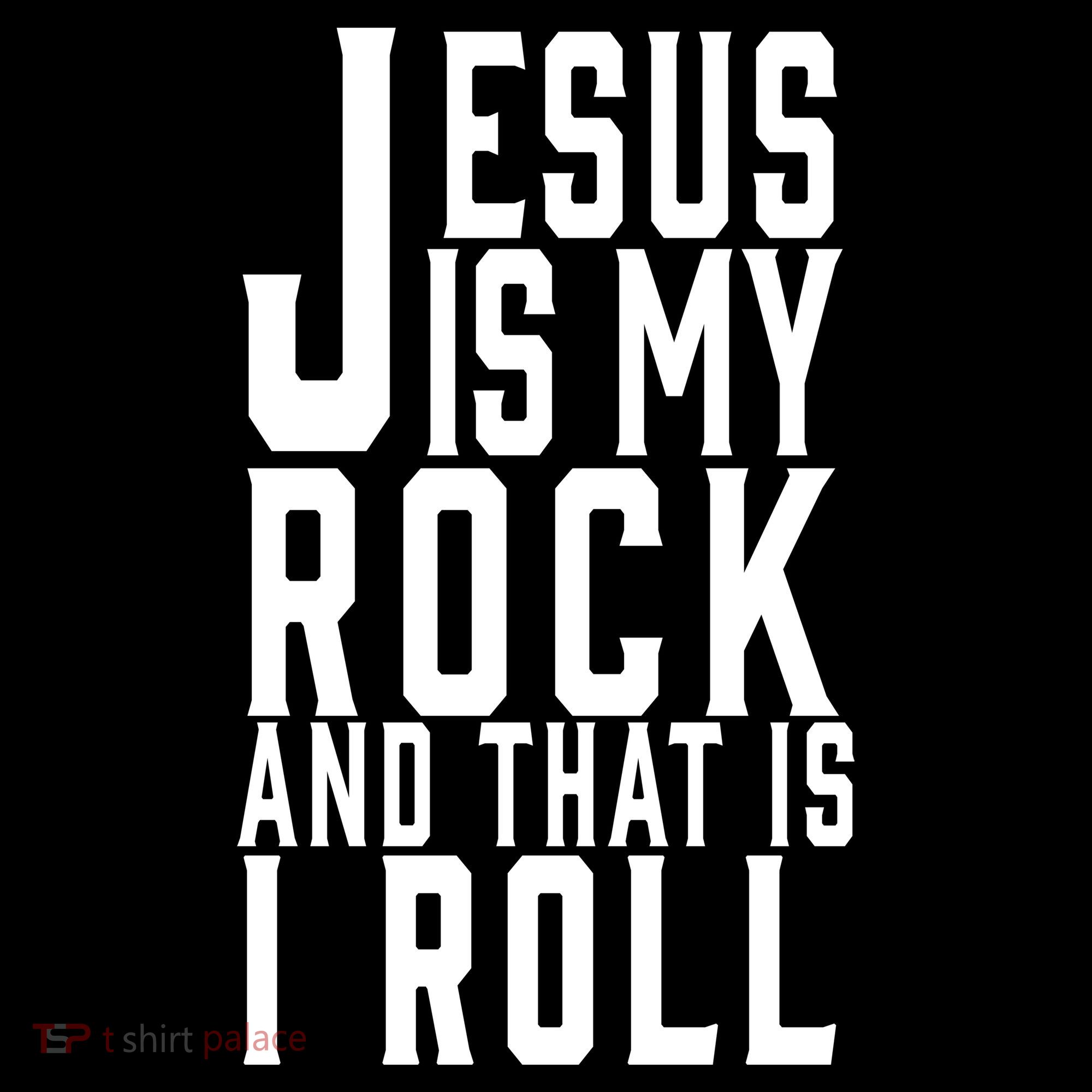 Jesus Is My Rock And Thats How I Roll Backpack