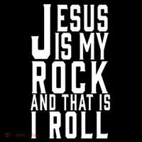 Jesus Is My Rock And Thats How I Roll Coaster thumb 2