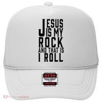 Jesus Is My Rock And Thats How I Roll Hat thumb 0