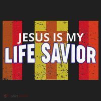 Jesus Is My Life Savior Green Beanie thumb 2