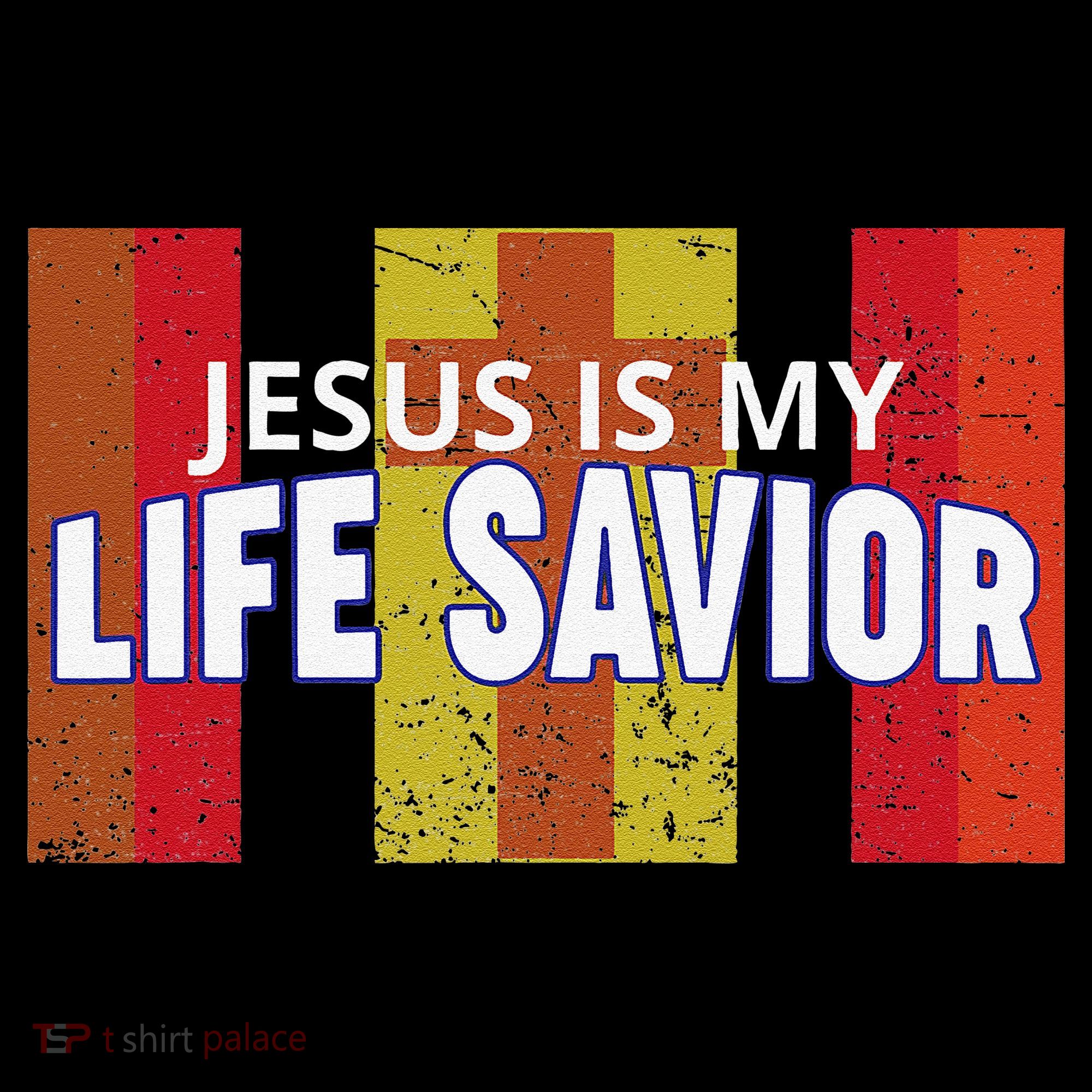 Jesus Is My Life Savior Green Women's Hoodie