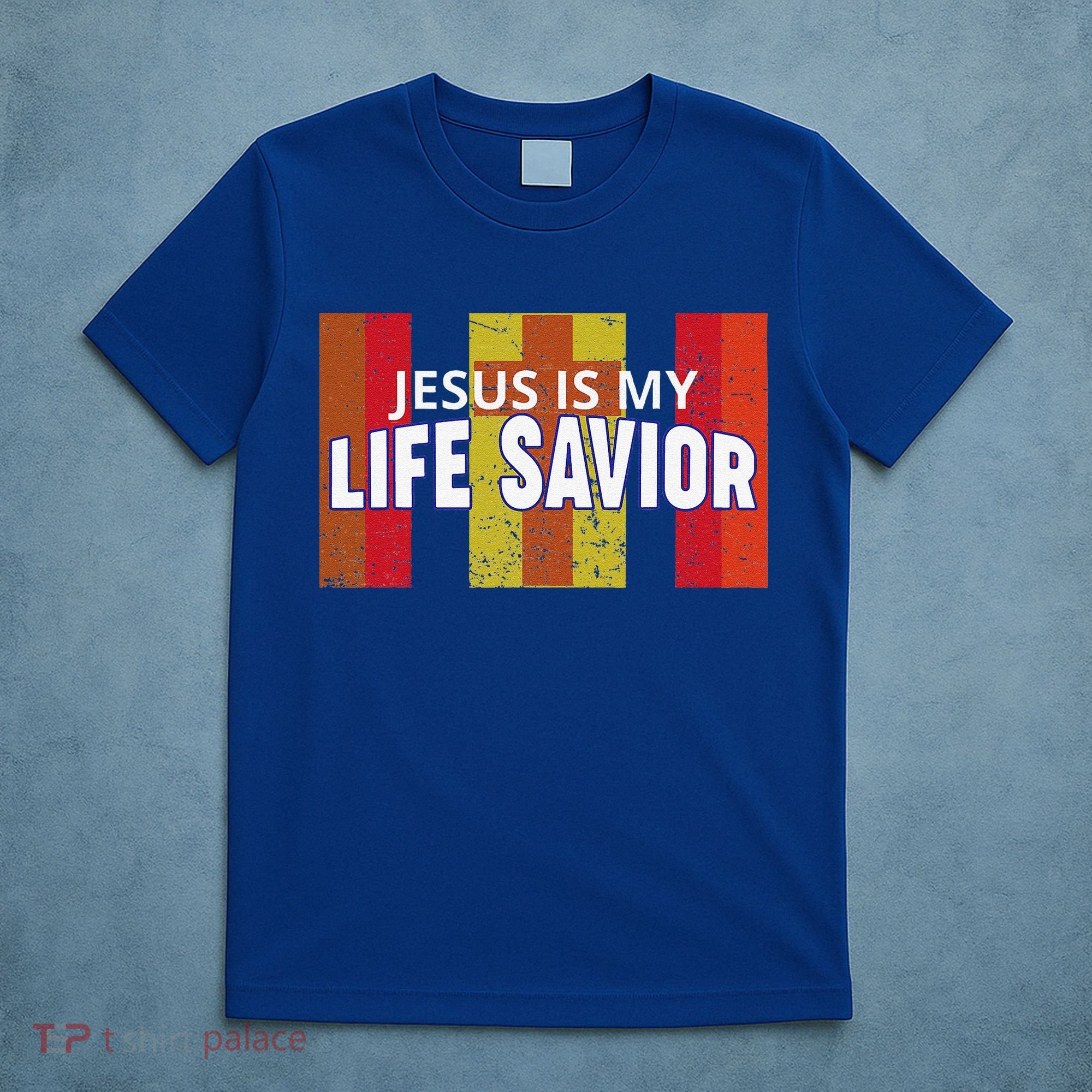 Jesus Is My Life Savior Green T-Shirt