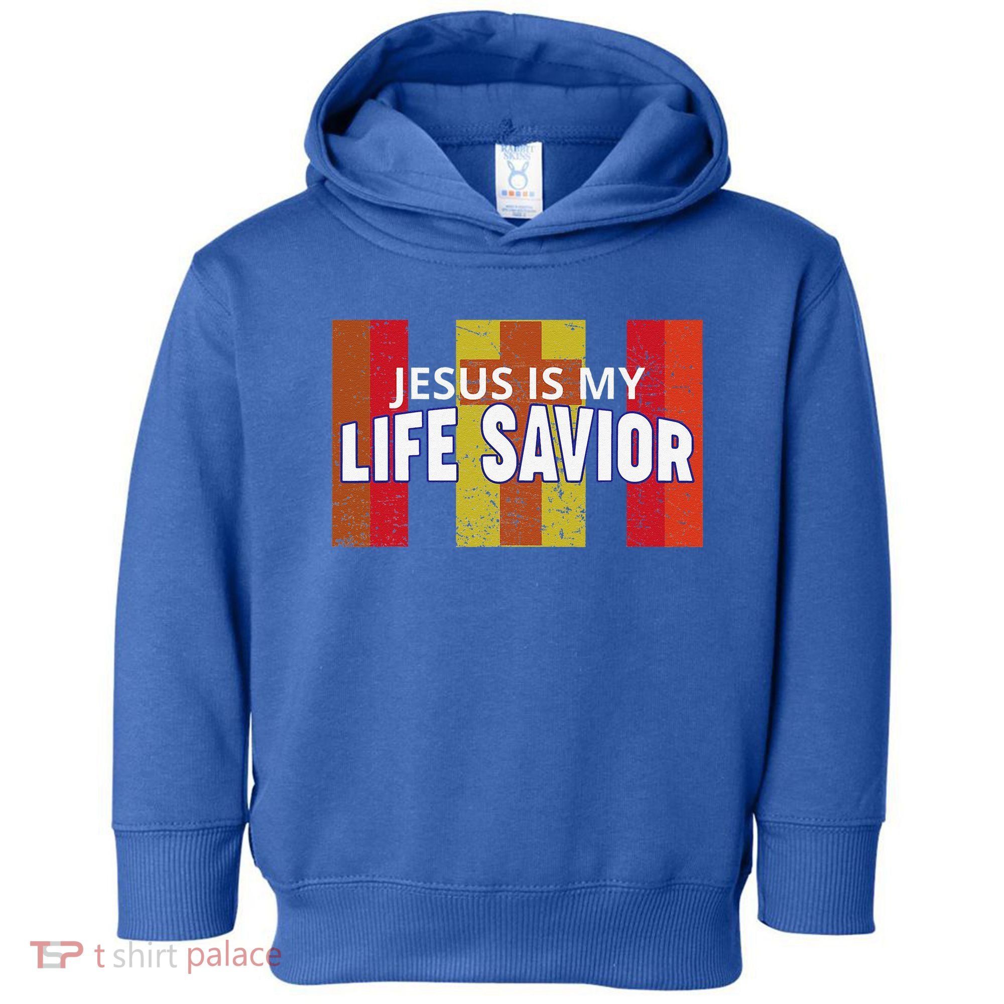 Jesus Is My Life Savior Green Toddler Hoodie