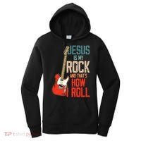 Jesus Is My Rock And That Is How I Roll Christian Women's Hoodie thumb 0