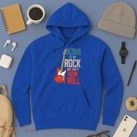 Jesus Is My Rock And That Is How I Roll Christian Hoodie thumb 3