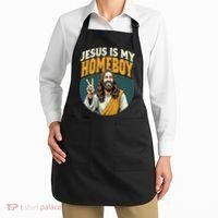 Jesus Is My Homeboy Apron thumb 2