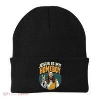 Jesus Is My Homeboy Beanie thumb 0